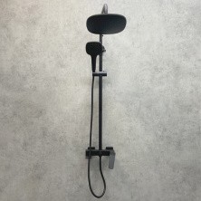 Comforty Смеситель напольный, FF071R-CMT, черный матовый