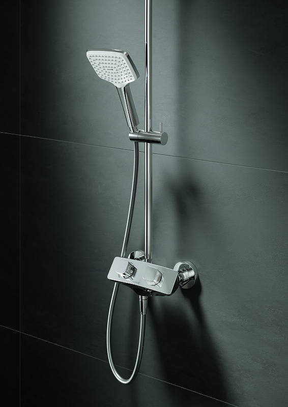 Приобрести kludi cockpit explorer душевая система с термостатом, арт. 8005005-00