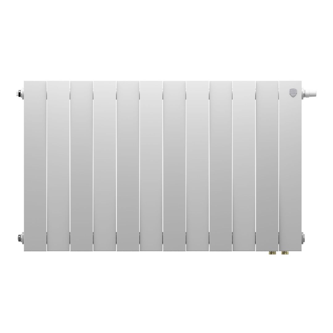 Приобрести royal thermo радиатор биметаллический pianoforte 500 /bianco traffico ( белый ) vdr80 - 12 секц.