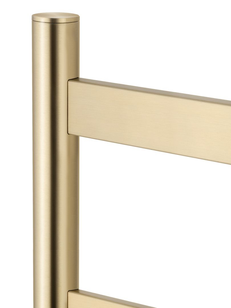 Приобрести полотенцесушитель электрический напольный wonzon & woghand essen, брашированное золото (ww-a406-bg)