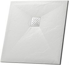 Grossman Каменный душевой поддон Strong 100x100 см, белый GR-S1100100Q