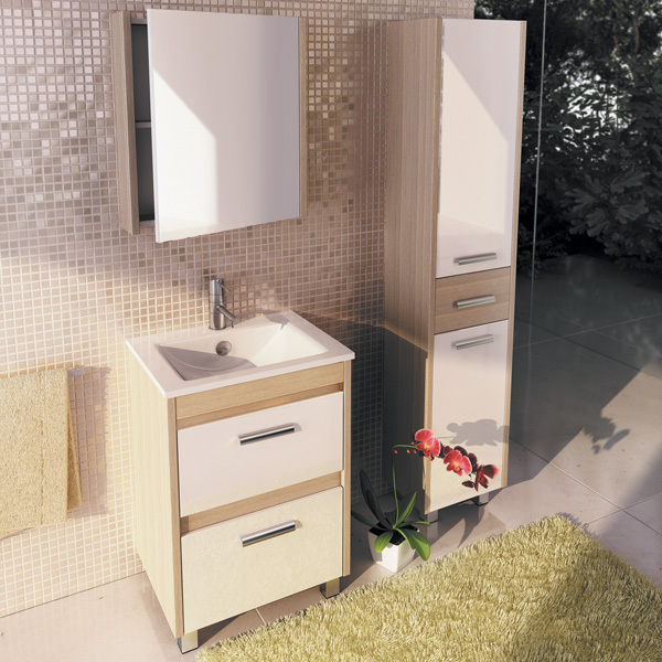 Приобрести сomforty тумба с раковиной "тулуза-60" сосна лоредо