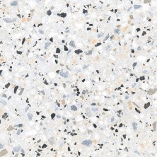 Плитка напольная Alma Ceramica Terrazzo 570x570, белый
