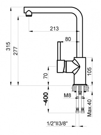 Приобрести смеситель для кухни azario evans, az-152944316