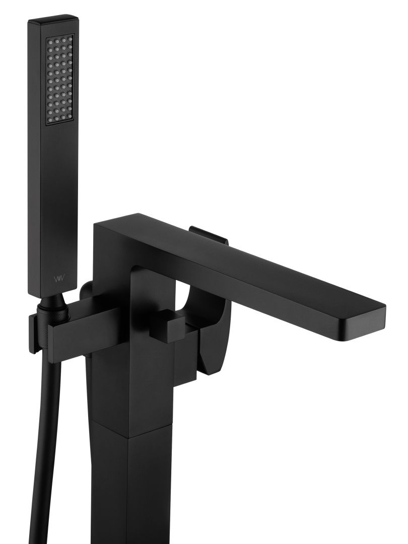 Приобрести смесители напольные для ванн и раковин wonzon & woghand fit, черный матовый (ww-88649009-mb)