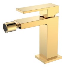 Boheme Смеситель для биде Qubic Shinny Gold 476-G