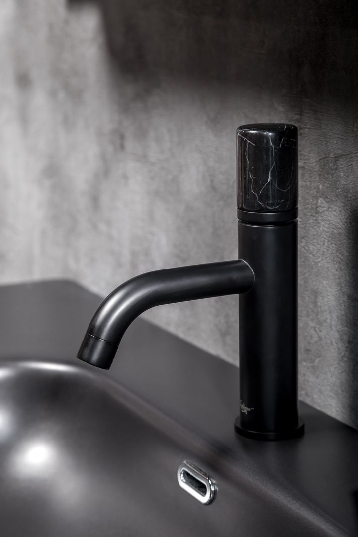 Приобрести boheme смеситель для раковины stick, черный матовый 121-b-mr-b