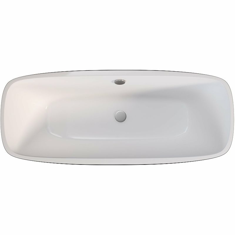 Приобрести grossman отдельностоящая ванна forta 170x75 см, черная gr-2901b