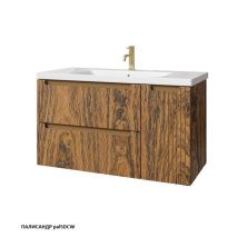 Caprigo Тумба с раковиной TERMIN-Albero META 100 см, правая, палисандр, шпон