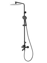 Душевая система WONZON & WOGHAND TOR, Черный матовый (WW-88047073-MB)