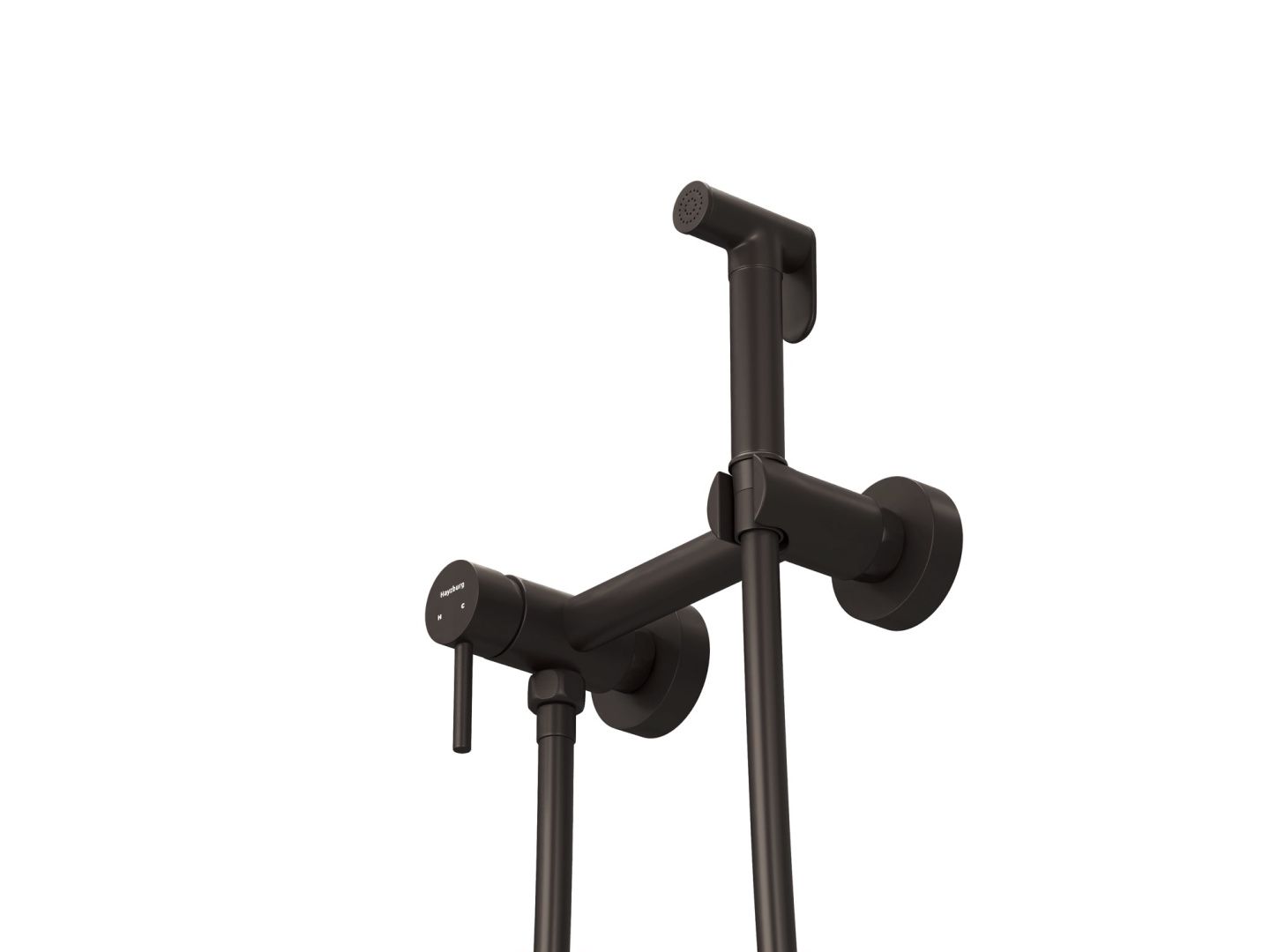 Приобрести hayzburg смеситель с гигиеническим душем, кофеин hb-2006ca