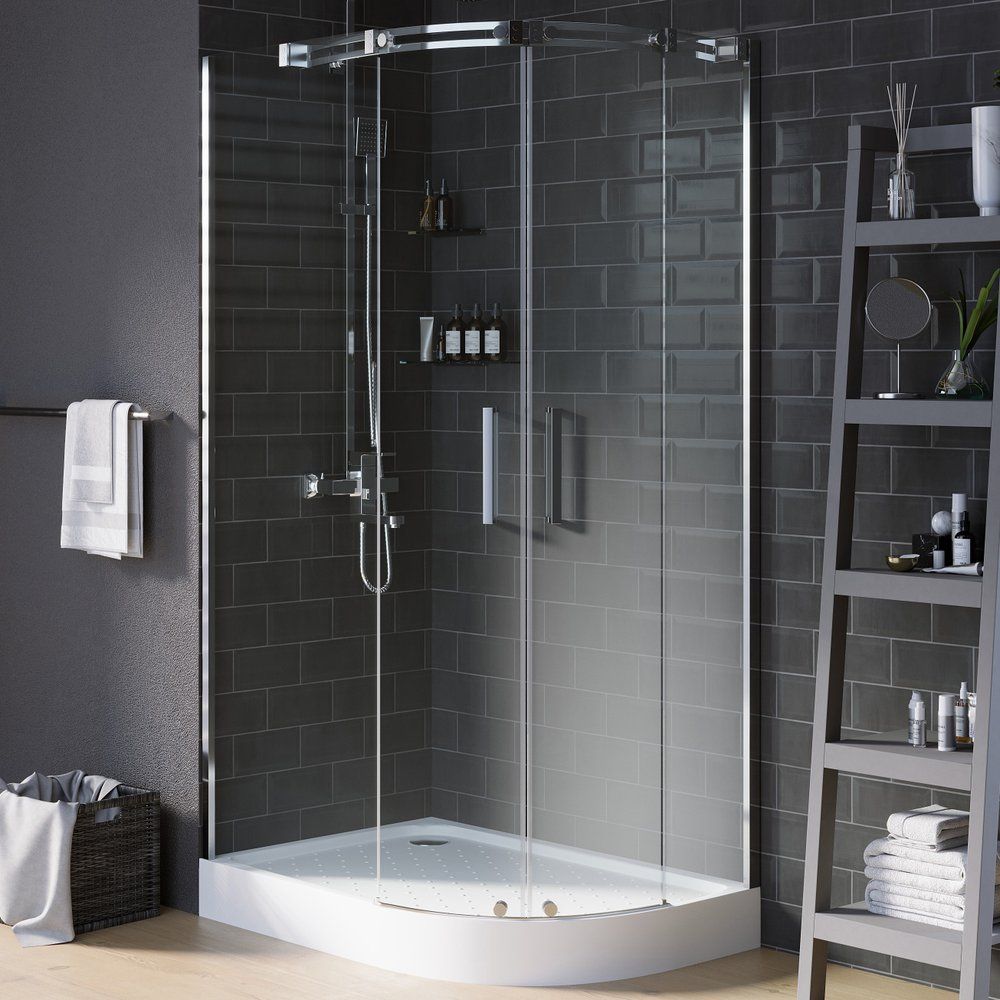 Приобрести grossman душевое ограждение galaxy 110х80 см, асимметричная, хром\прозрачное gr-4110l l