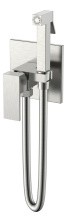 Boheme Смеситель гигиенический Qubic Brushed Nickel 477-NB