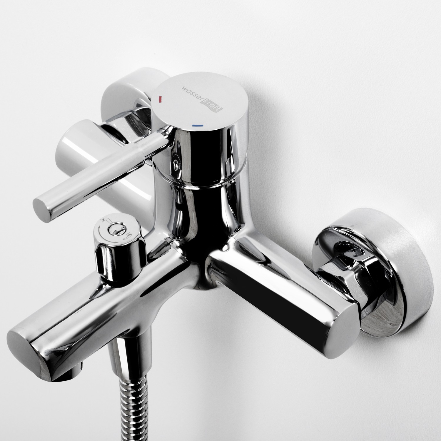 Приобрести wasserkraft смеситель для ванны main 4101, хром