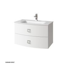 Caprigo Тумба с раковиной LEGATO 80 см, белая 3012B 2