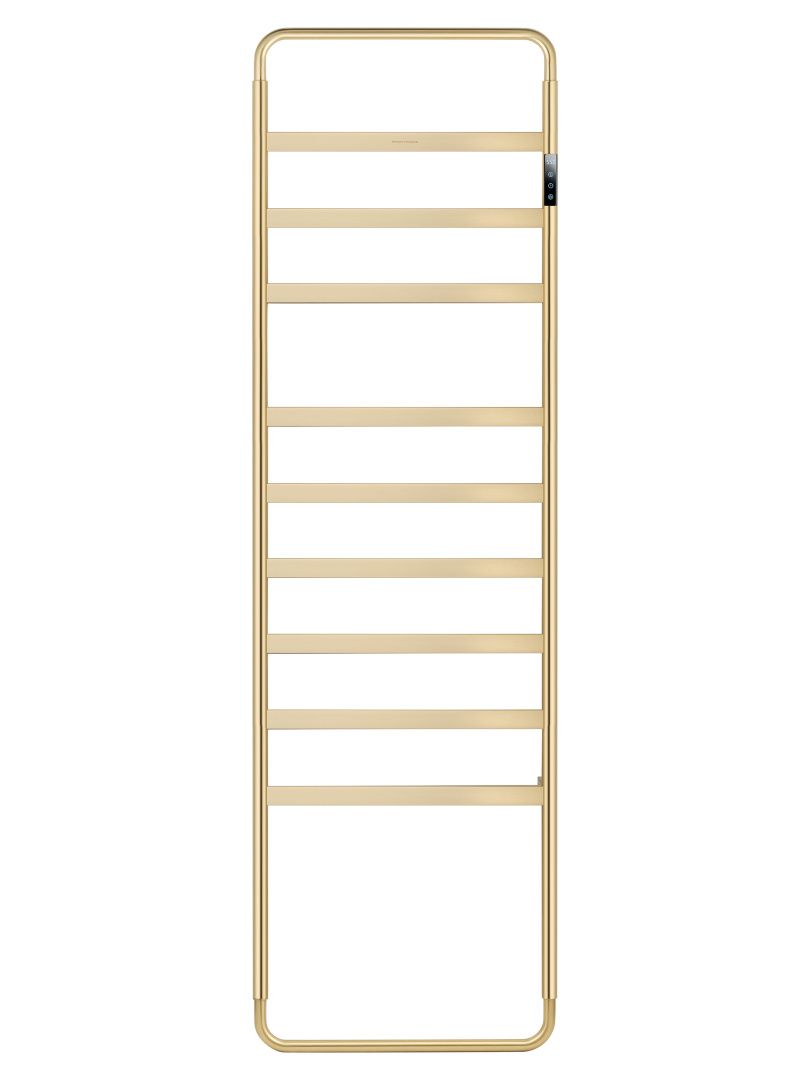 Приобрести полотенцесушитель электрический wonzon & woghand düsseldorf, брашированное золото (ww-a204-bg)