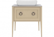 Тумба напольная со столешницей Kerama Marazzi Plaza Classic 80 см PL.C.80.1+1\CAP, капучино