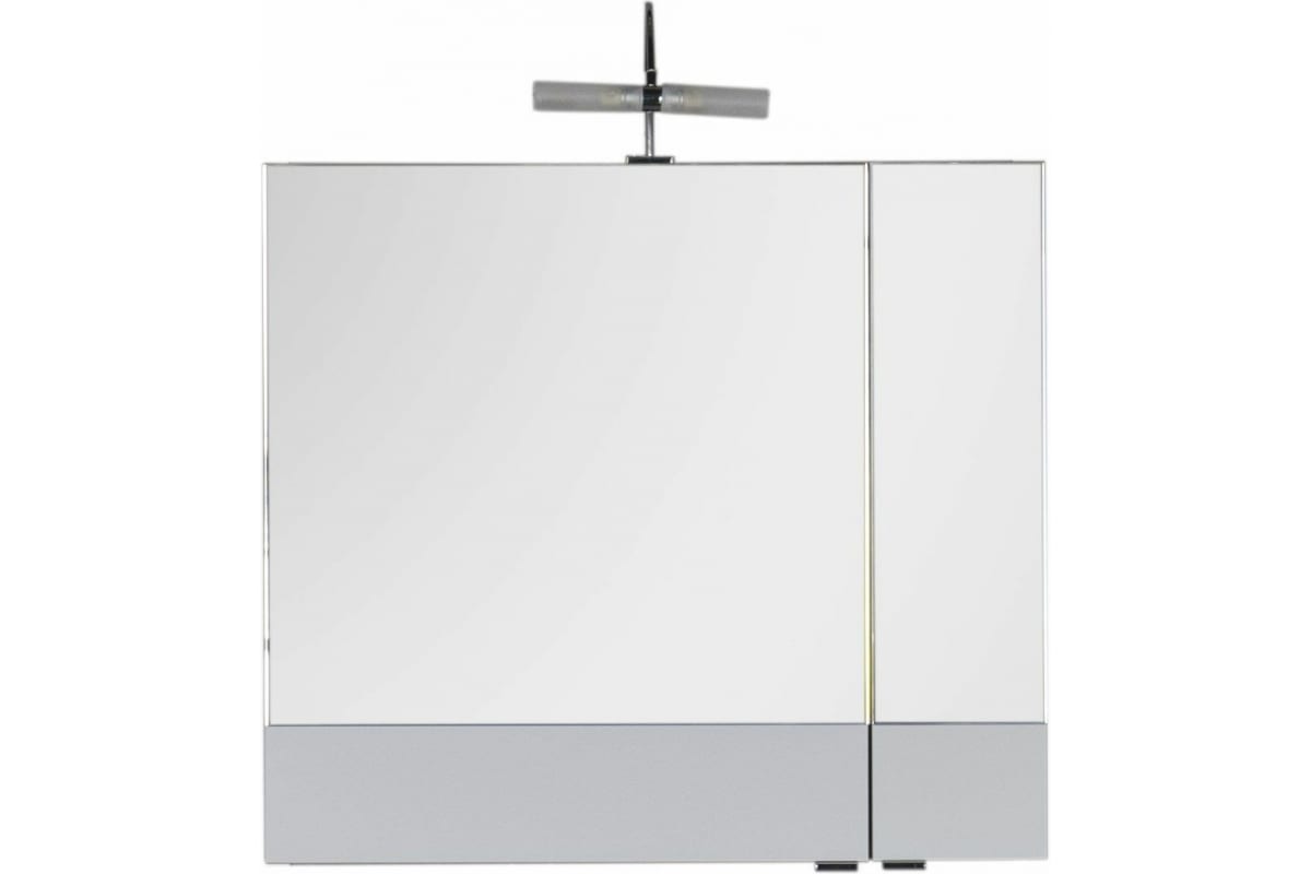 Приобрести aquanet зеркальный шкаф верона 75 см, белый