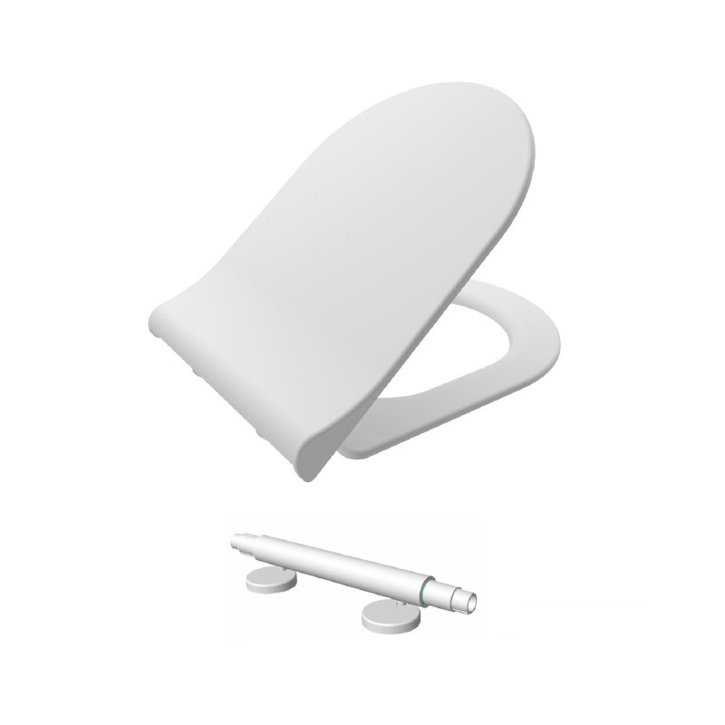 Приобрести подвесной унитаз безободковый kale idea 2.0 с тонкой крышкой микролифт