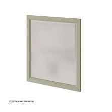 Caprigo Зеркало JARDIN 75 см, зеленое, эмаль