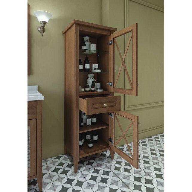 Приобрести caprigo пенал napoli promo 56 см, правый, дерево