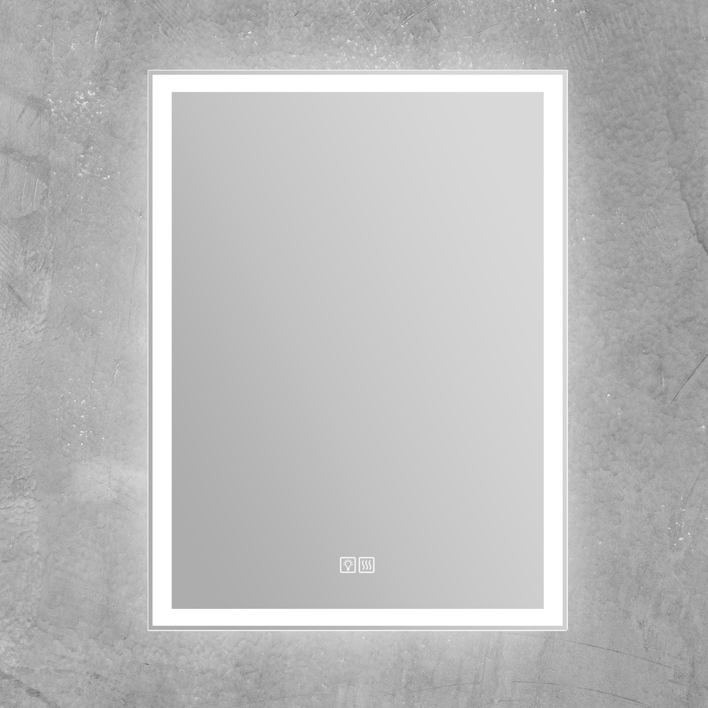 Приобрести belbagno зеркало 60х80 см spc-grt-600-800-led-tch-warm