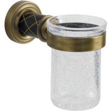 Boheme Стакан для зубных щеток Murano, бронза\черный 10904-B-BR