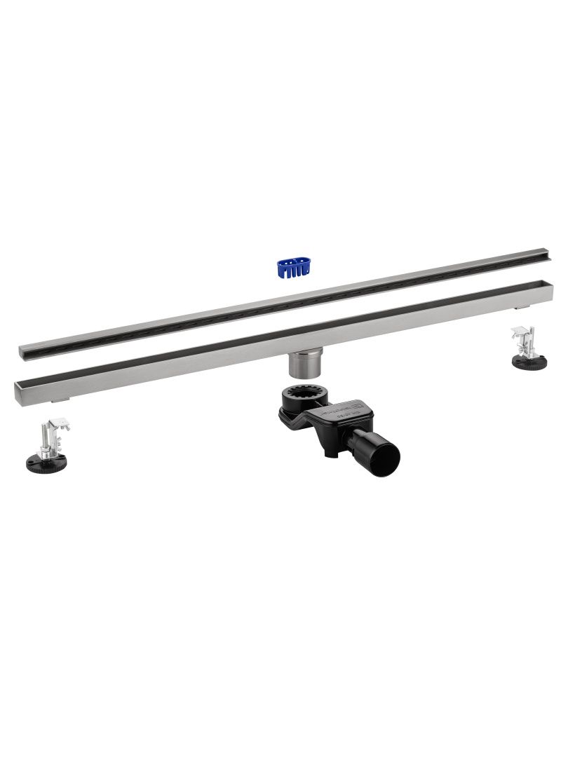 Приобрести душевой трап 90 см wonzon & woghand, брашированный никель (ww-65409m-br)