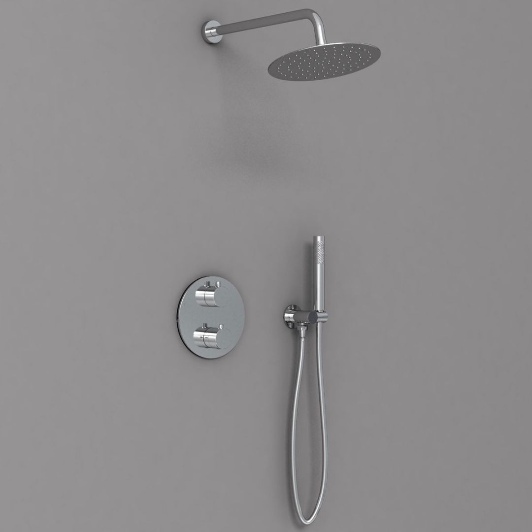 Приобрести vincea встраиваемая душевая система с термостатом, хром vsfw-101tch