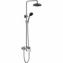 HAIBA Душевая система, круглая d-200мм, хром HB2407