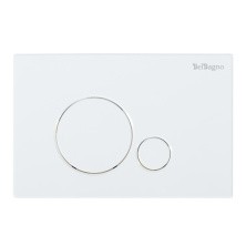 BelBagno Кнопка смыва для инсталляции, SFERA, белая BB014-SR-BIANCO