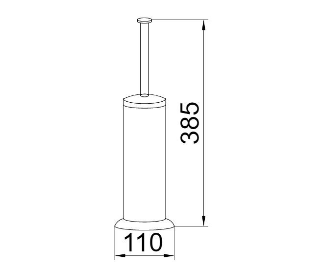 Приобрести boheme ершик для унитаза chiaro, золото\кристалы 10519