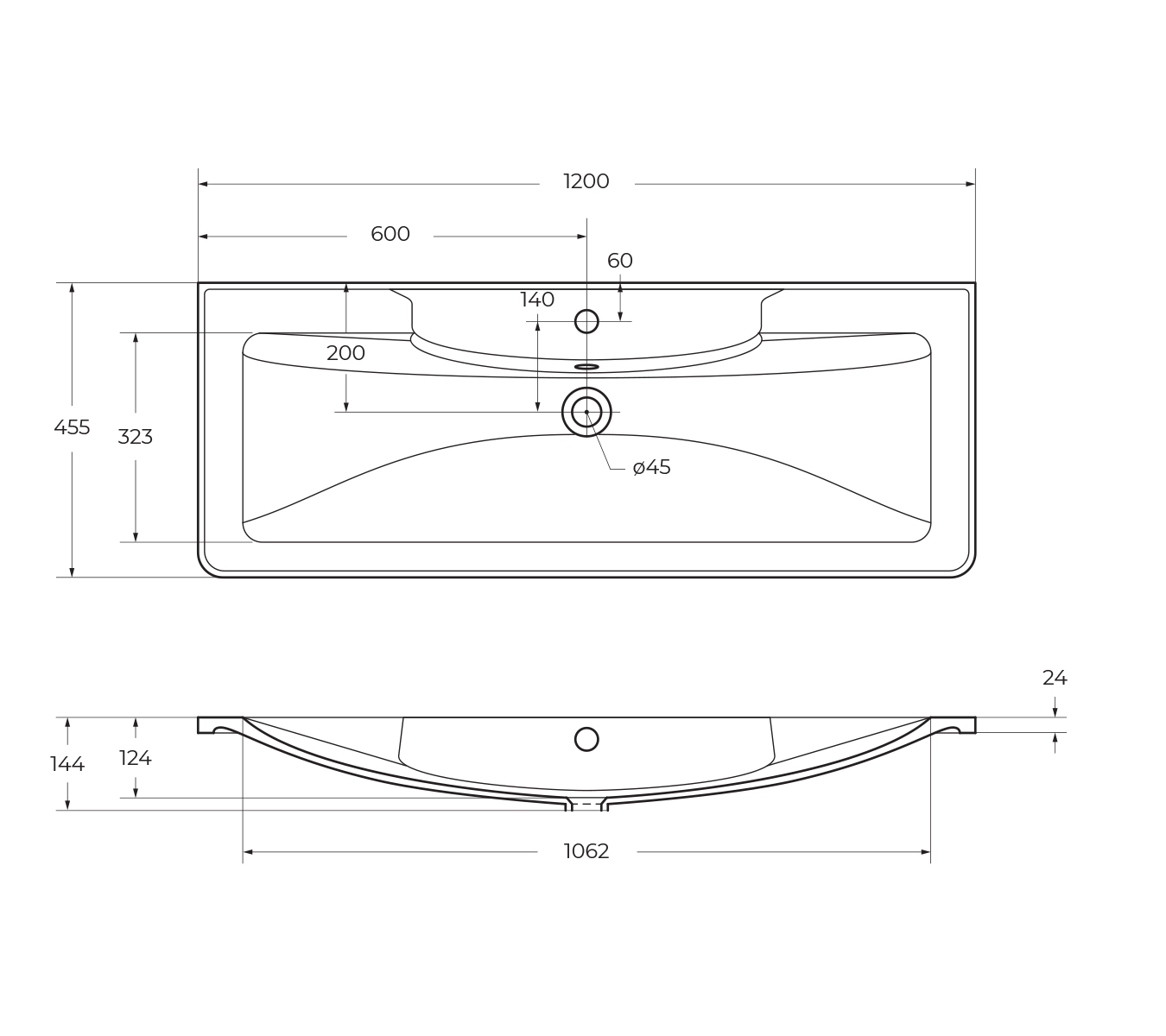 Приобрести belbagno тумба с раковиной albano 120 см, подвесная rovere nature grigio, чёрная раковина