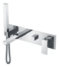 Boheme Смеситель для ванны Qubic Chrome 474-2-CR