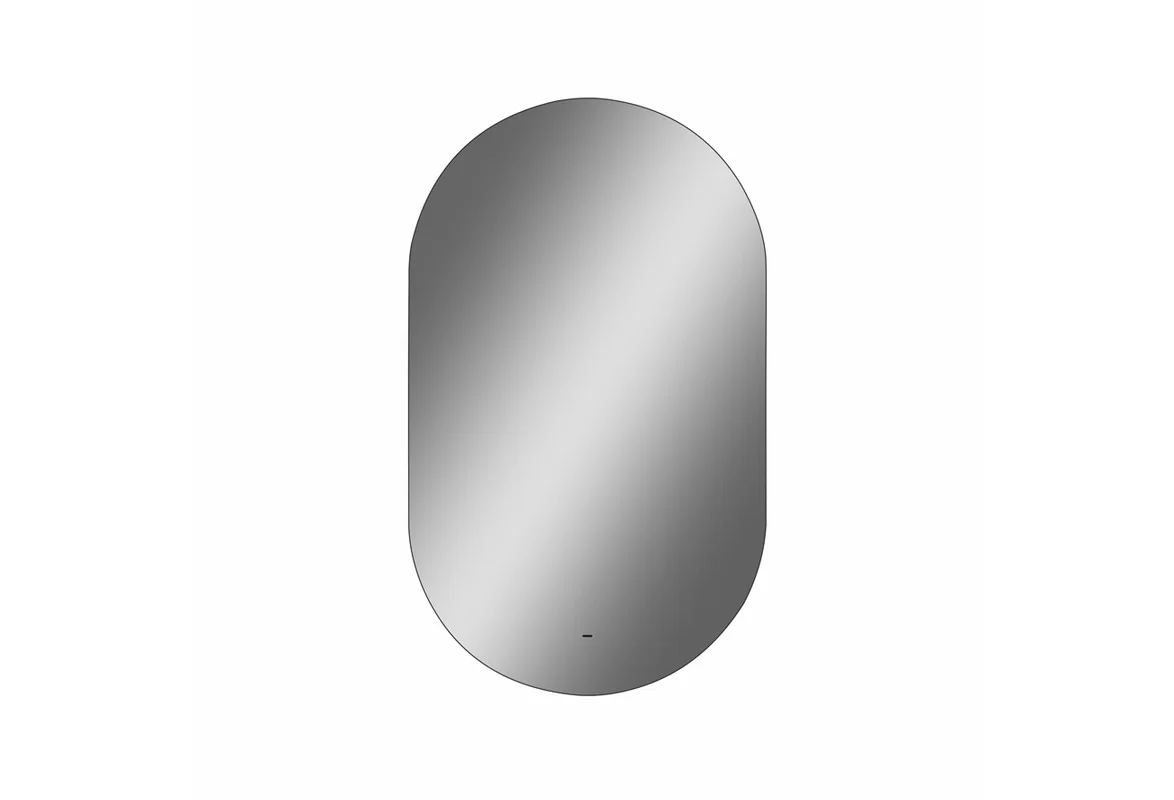 Приобрести continent зеркало с подсветкой fleur 60х100 см, белое