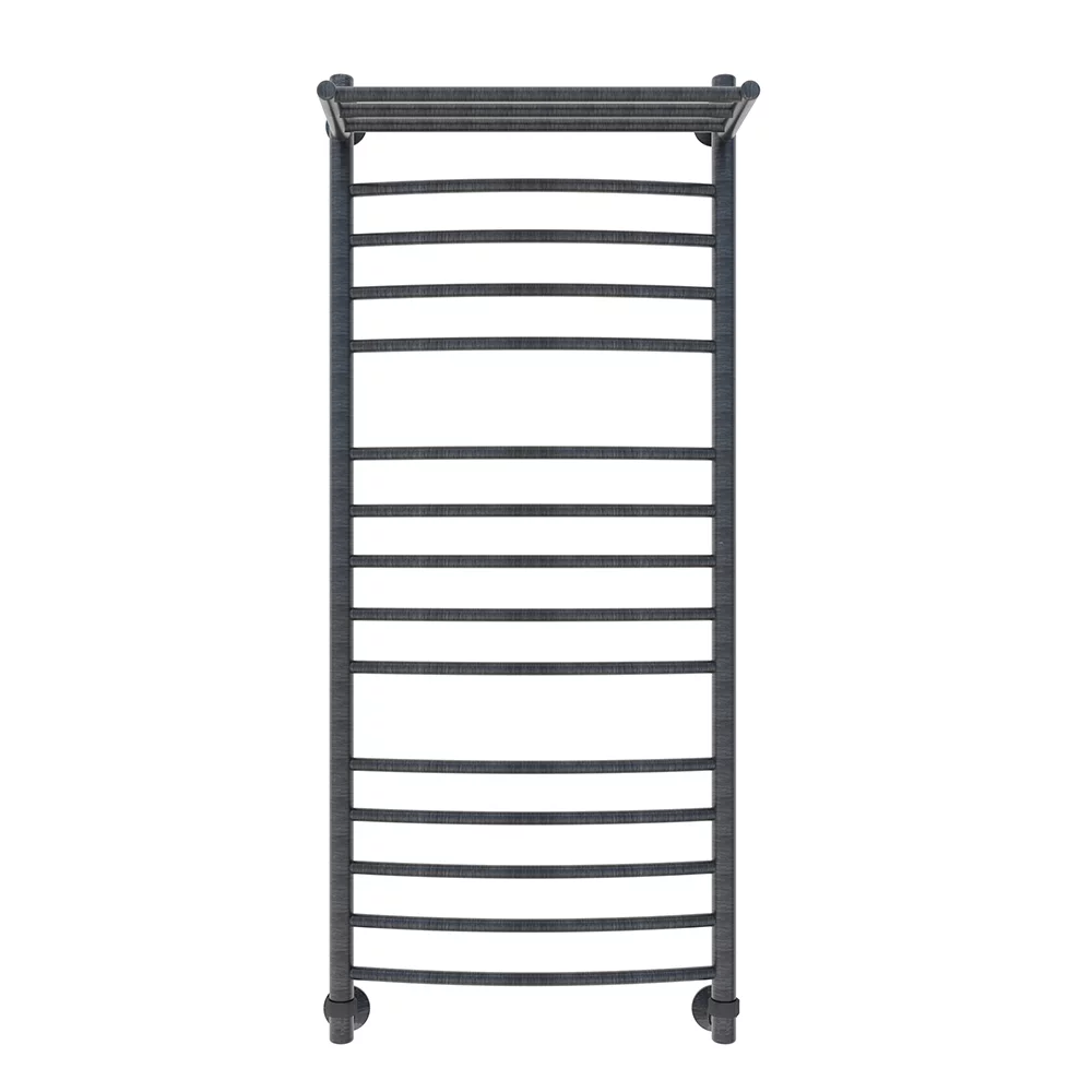 Приобрести veconi полотенцесушитель водяной nemi-b 50х120 см, графит n12050gr-b