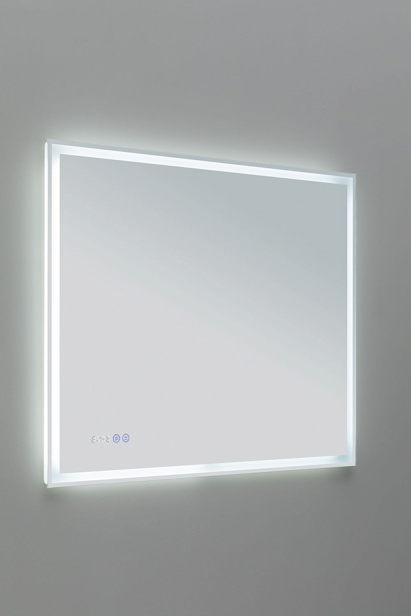 Приобрести aquanet зеркало оптима 90 см, белое матовое