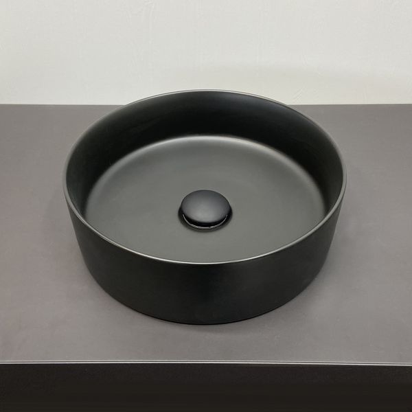 Приобрести comforty раковина 9111 mdh 35х42 см, графит матовая