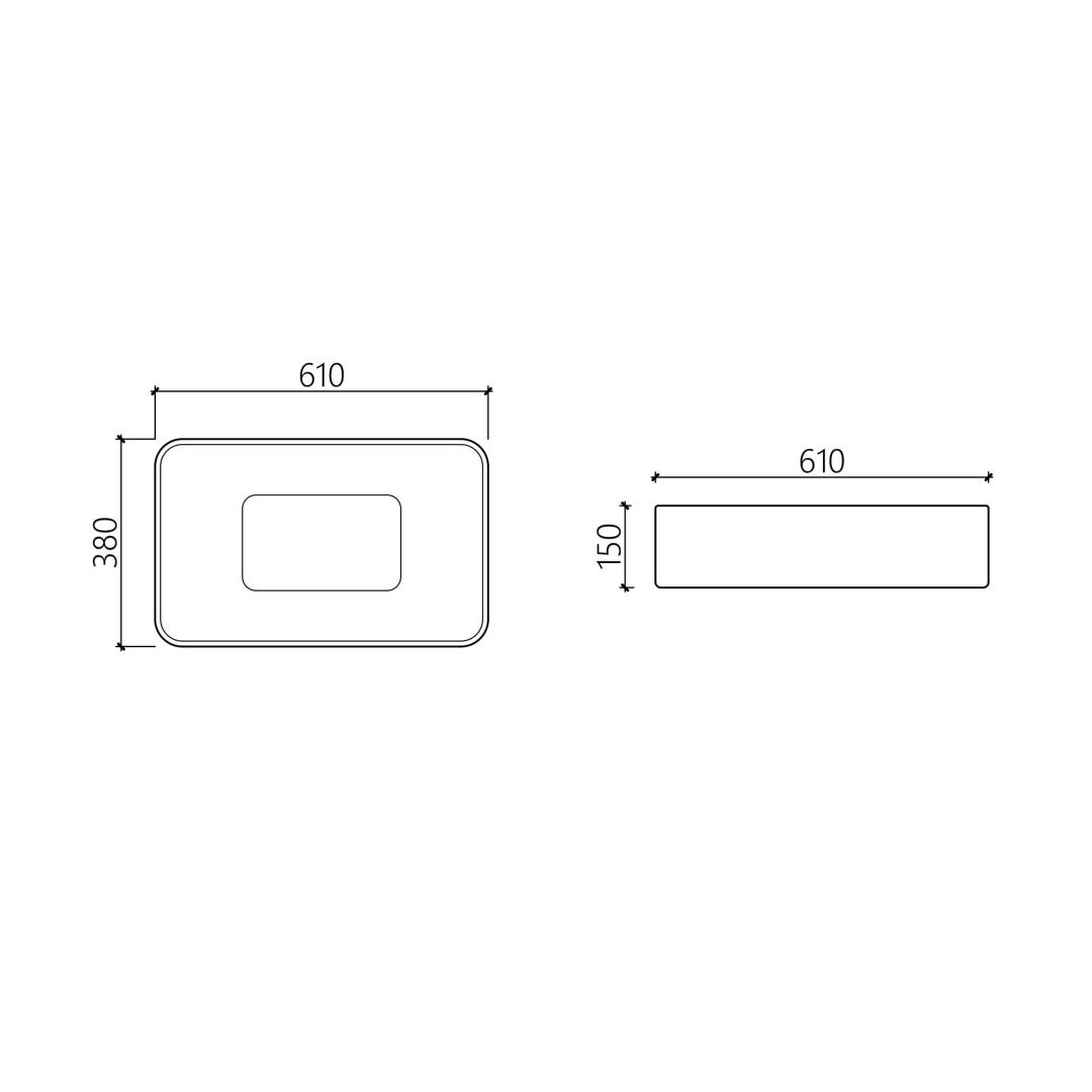 Приобрести hayzburg накладная раковина чаша 61х38 см, кофеин матовая hb-0033-60mdb