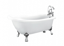 Ванна акриловая отдельностоящая BelBagno 170х70 см, BB20-1700