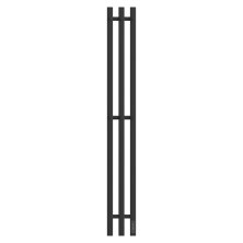 Полотенцесушитель электрический Point 120x1200 Гермес П3, черный PN13822B