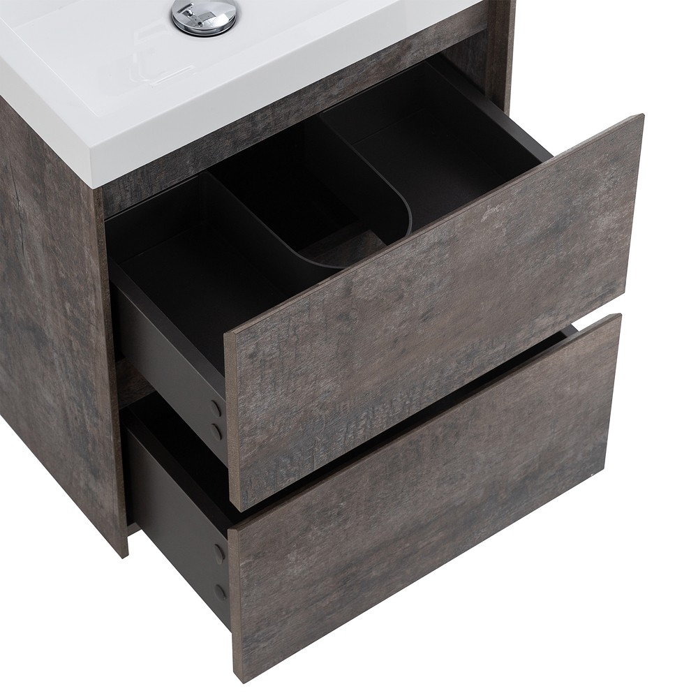 Приобрести belbagno тумба с раковиной pietra mini 50 см, подвесная stone, белая раковина