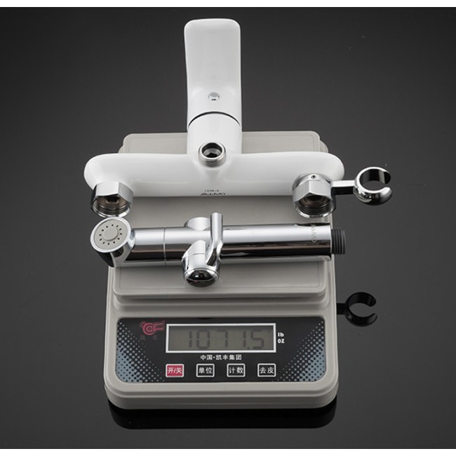 Приобрести gappo смеситель с гигиенической лейкой g2048-8, белый\хром 99333