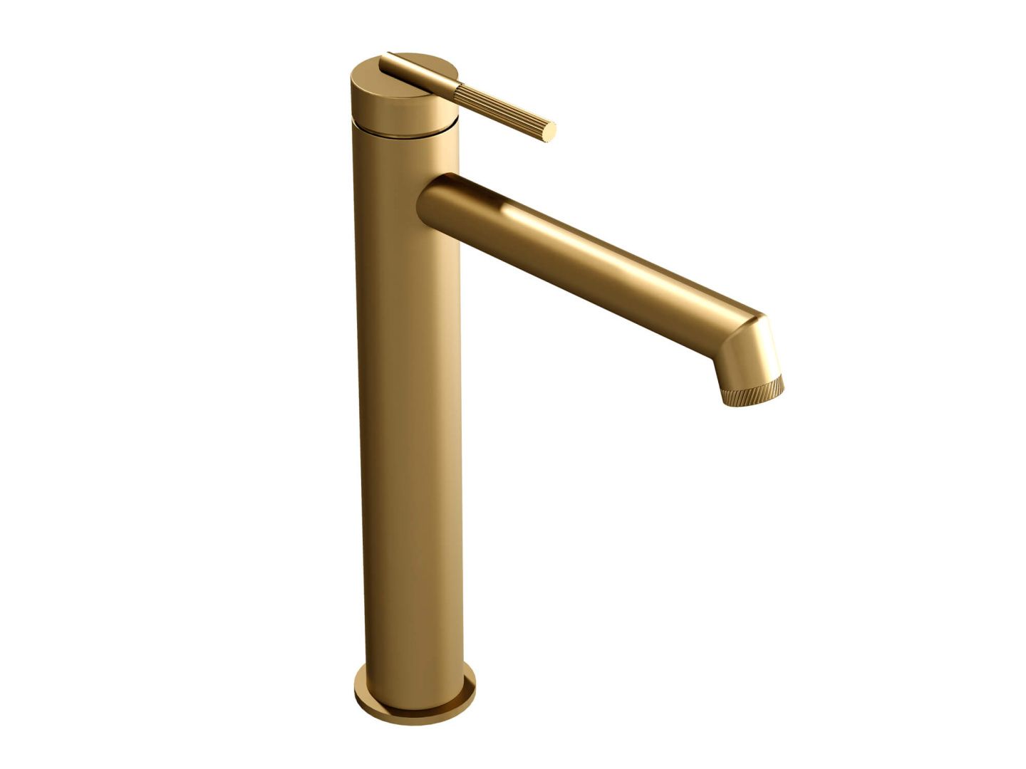 Приобрести hayzburg высокий смеситель для раковины, золото матовое hb-4007-3bg