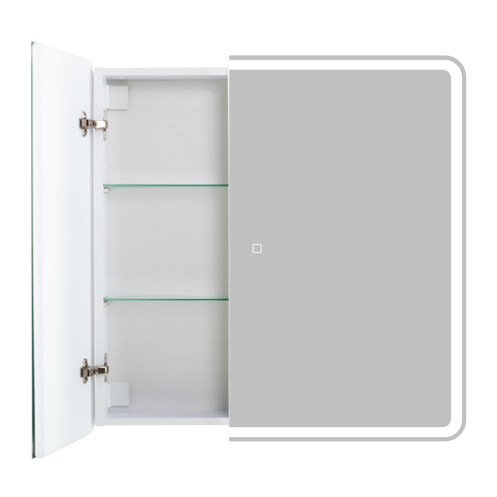 Приобрести belbagno зеркало-шкаф 80х80 см spc-mar-600/800-1a-led-tch