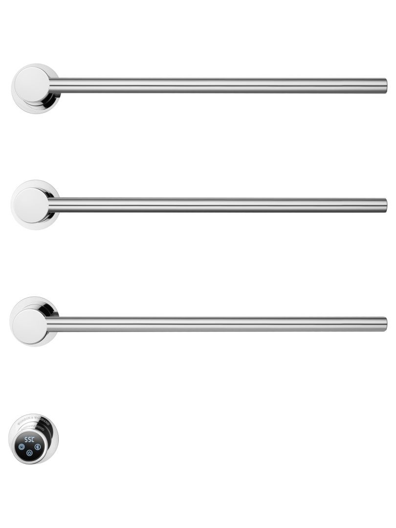 Приобрести полотенцесушитель электрический встраиваемый wonzon & woghand hamburg, хром (ww-al313-cr)