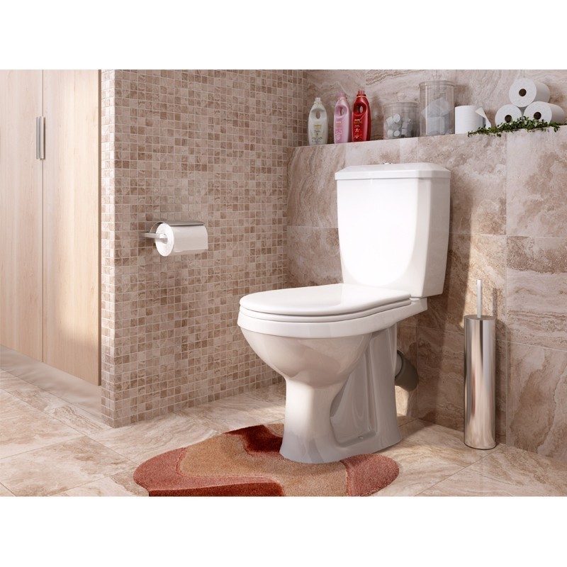 Приобрести унитаз-компакт элисса оптима белый у стандарт(моно), сиденье полипропилен