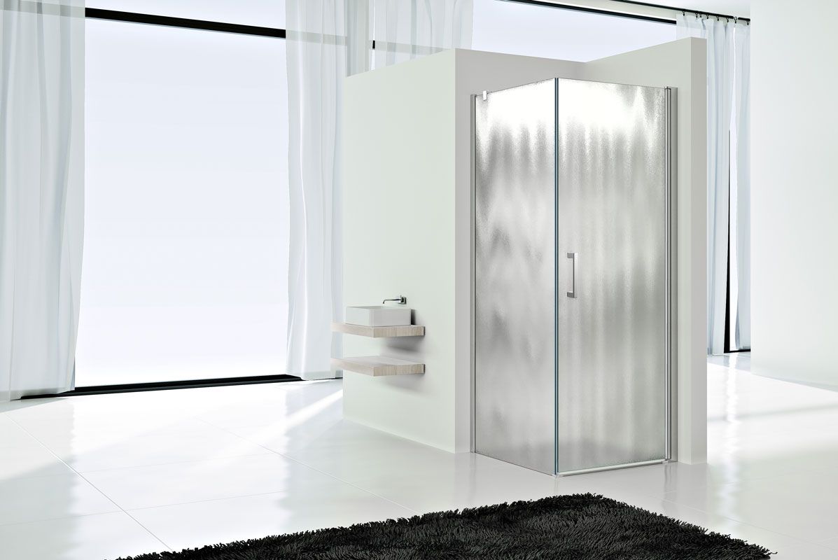 Приобрести vincea душевое ограждение orta 80х80 см, текстурное, правостороняя, хром vsr-1o8080ch-r