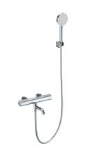 Смеситель для ванны с душем и термостатом WONZON & WOGHAND INN 2, Хром (WW-A2006-A1-CR)