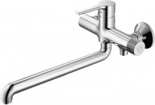 HAIBA Смеситель для ванны 220мм, хром HB-22652